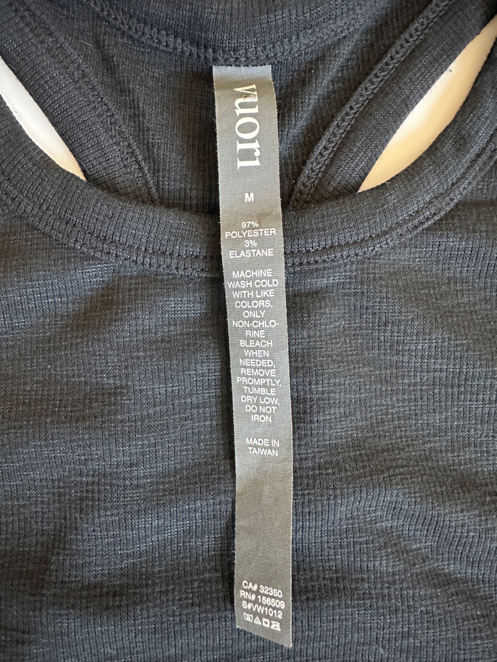 Vuori Sunrise High Neck Tank Top Black Women’s - Size Medium - Picture 4 of 11
